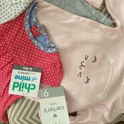 Baby Girl Clorhes 6-9 Mo 
