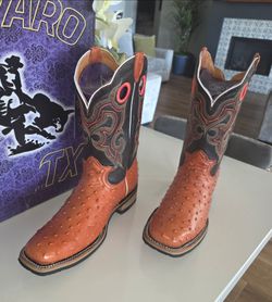 NEW Reparo RPE201865 Men's Western Cowboy Boots – Size 10