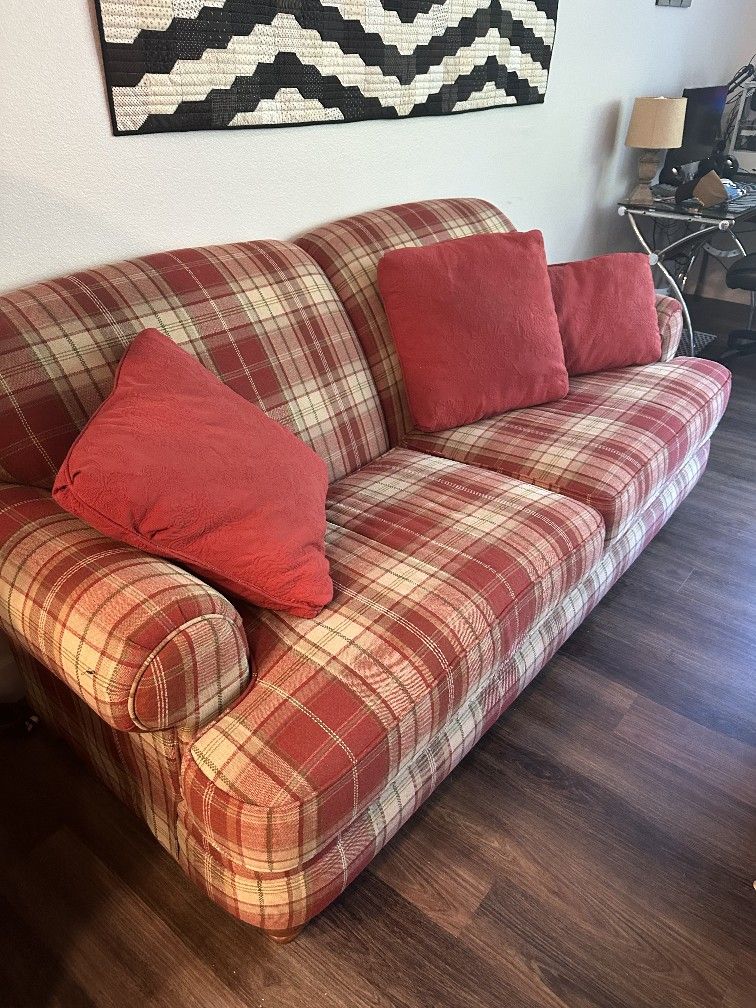 Couch With Pillows