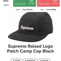 Authentic Supreme Hat
