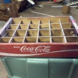 Coca-Cola Wooden Crate