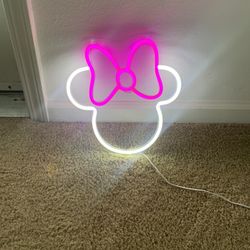 Minnie Mouse LED Wall Light