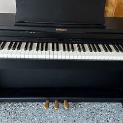 Roland RP500 Digital Upright Home Piano Black