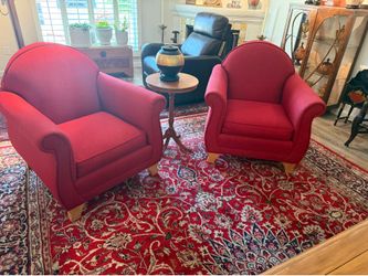 Pair of Red chairs