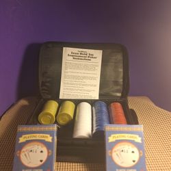 Poker Game, Book& Accessories For Sale-(Please Read Descriptions)