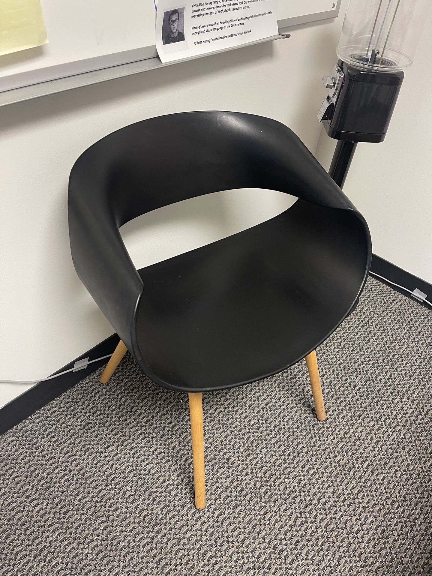 Contemporary Black Chair