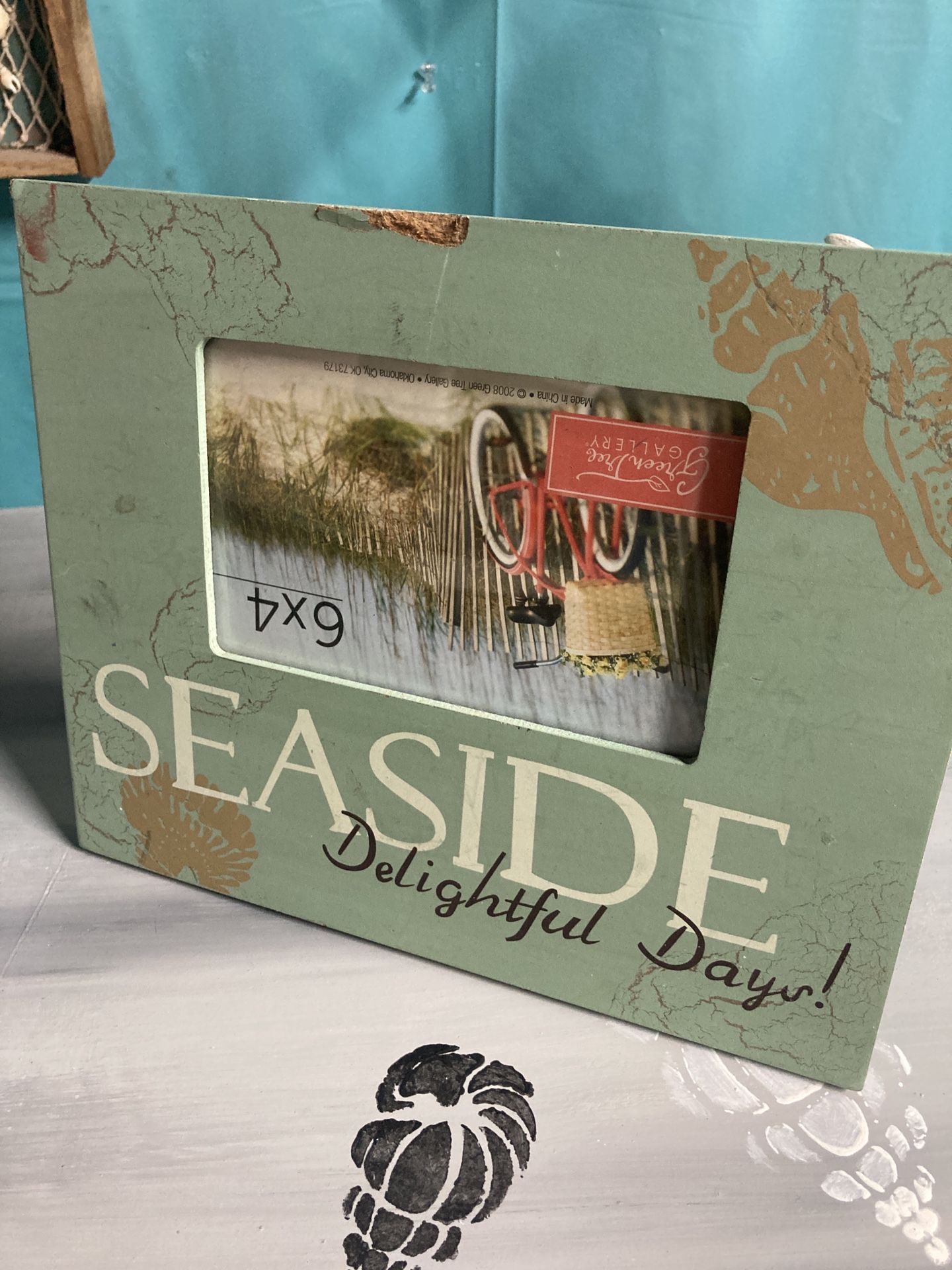Picture Frames And Candle Holder