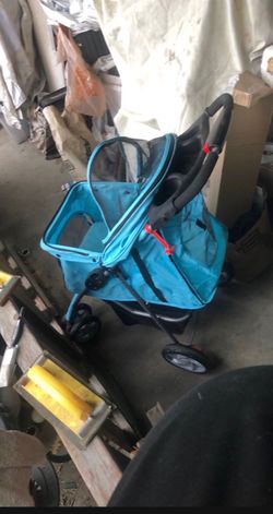 4 Wheels Pet Stroller, Carrito Para Mascotas