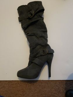 Grey Glaze Boots