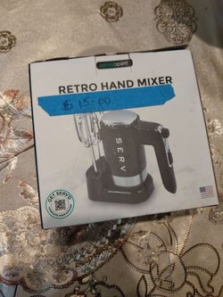 Retro hand mixer
