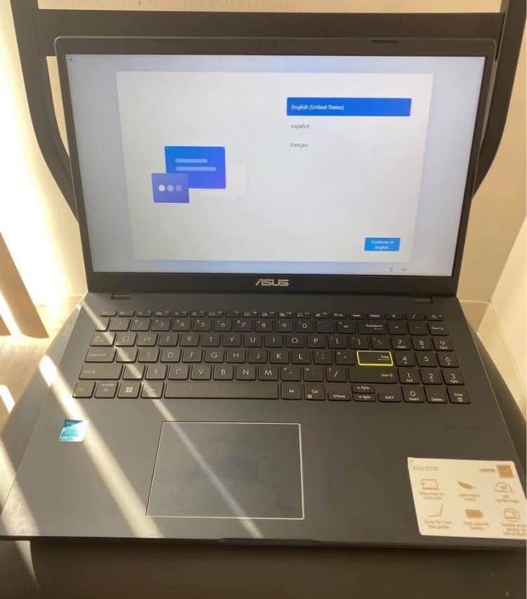 ASUS laptop