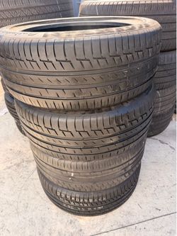 235/45r19 Pirelli tires en excelentes condiciones de vida las 4