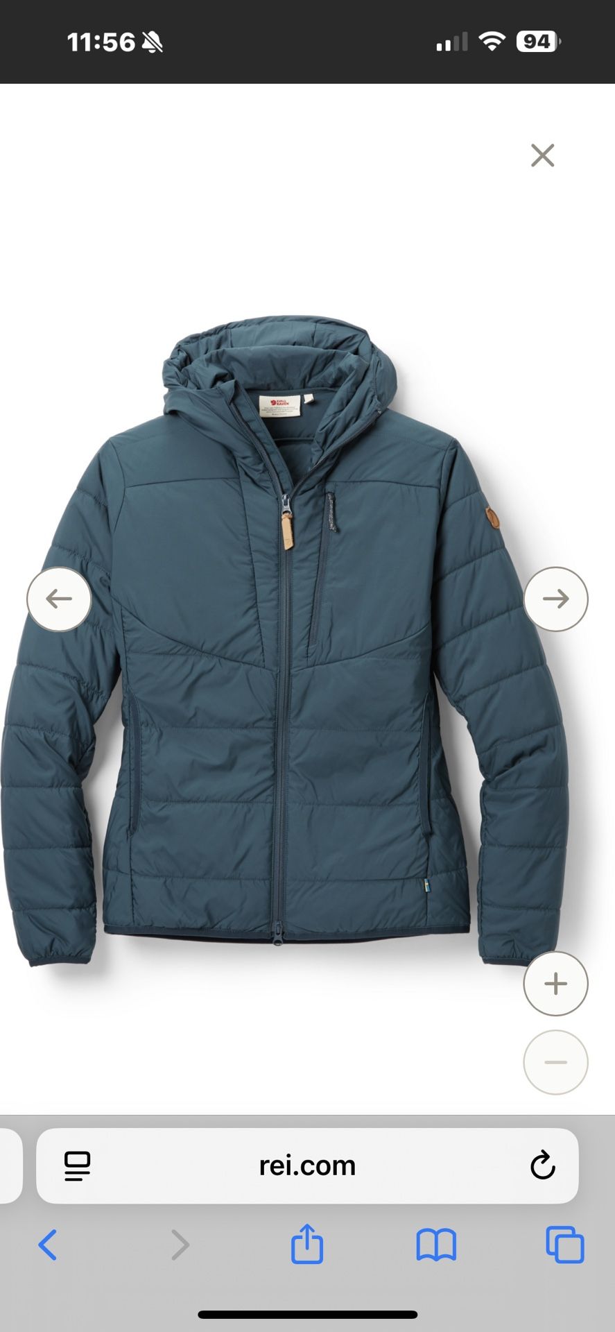 Fjallraven  Keb Padded Insulation Women’s Hoodie Jacket 