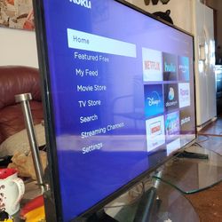 40" insignia tv not smart come with roku device . You got all apps installed come with remotes