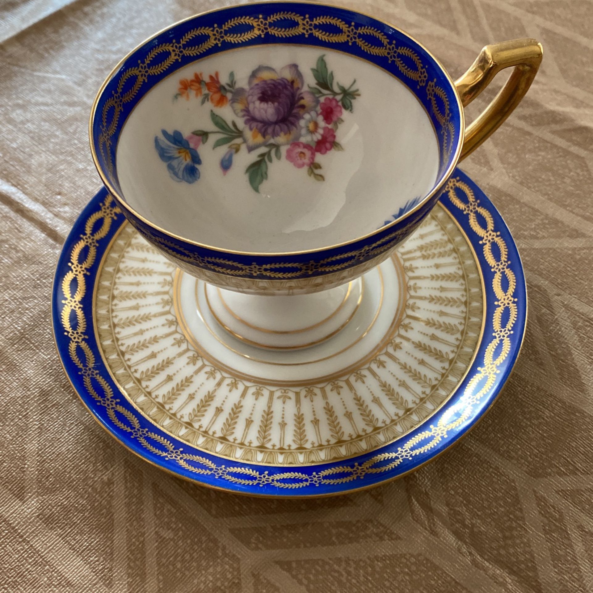 Vintage/antique Tea Cup And Saucer Germany
