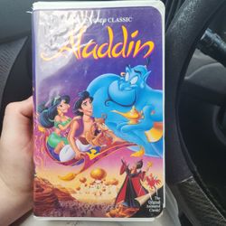 Disney Black Diamond Aladdin Vhs 