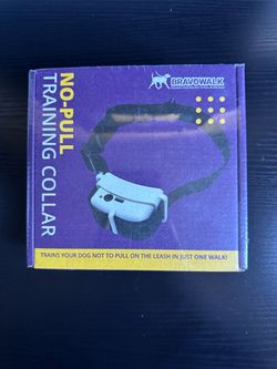Bravowalk No-Pull Dog Training Collar - Large NEW SEALED