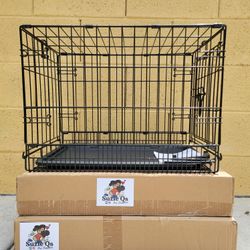 22" Folding Dog Crate, Cat Or Small Dog,