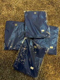 Royal blue scrub sets sizes S-XL. $10