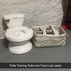 Potty Trainer And Diaper Caddy