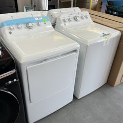 GE Washer And Dryer Set Brand Top load (Please Read ⬇️)