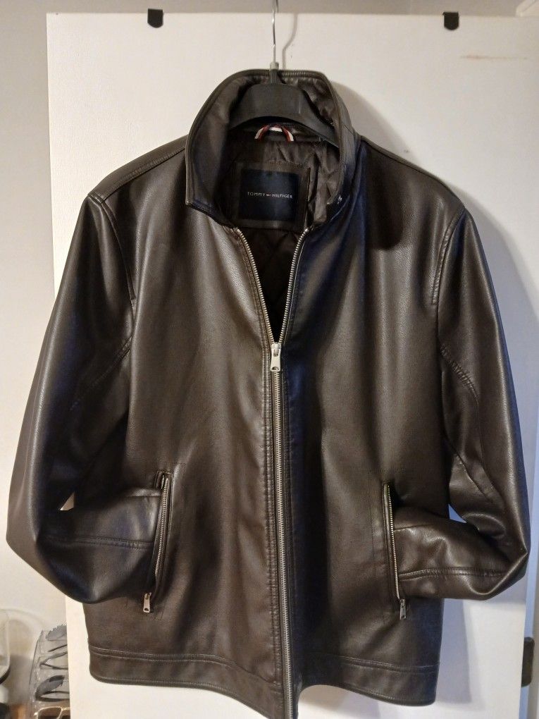 Tommy Hilfiger Brown Leather Xxl
