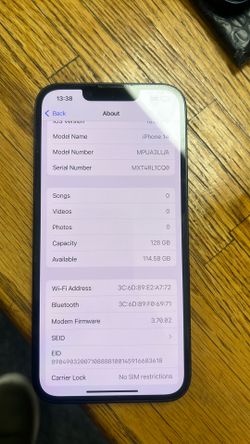 iPhone 14 Unlocked (128 GB)