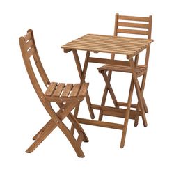 IKEA Wooden Patio Furniture (Askholmen)