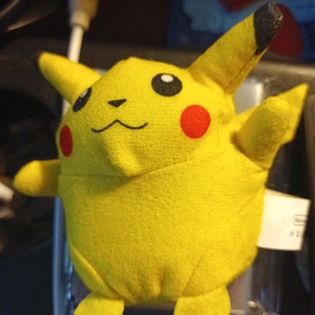 Pikachu Mini Plush From Burger King