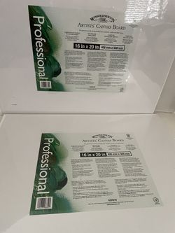 4 Winsor & Newton Professional Stretched Artist Canvas Frame - 16x20” 406mmx508