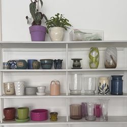 Variety of vases and pots