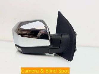 2015-2021 FORD F-150 RIGHT PASSENGER SIDE DOOR MIRROR W/BLIND SPOT Camera OEM