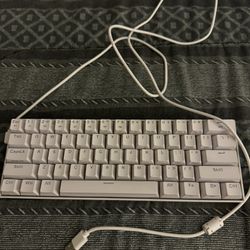 White Gaming Mechanical Keyboard 