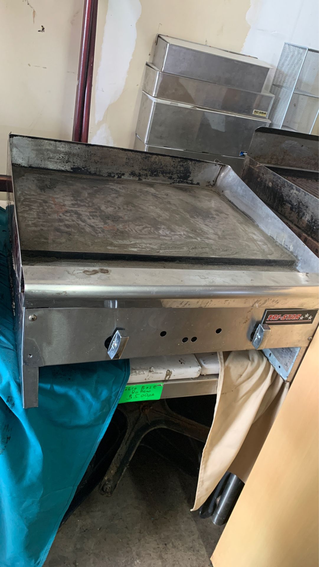 Commercial (gas) flat grill