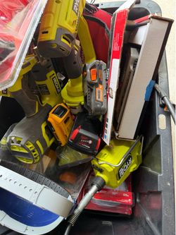 Lot of tools and power tools