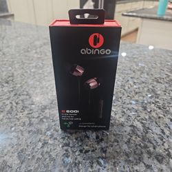 Abingo S600i in ear headphones 