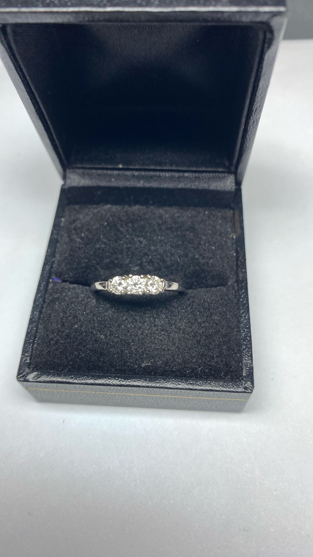 White Gold Diamond Ring