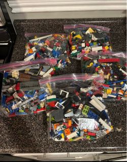 5 gallon bag lego lot bricks vintage no minifigure