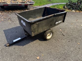 Blue Hawk 10 Cu Ft Steel Dump Cart