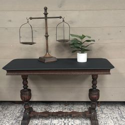 Solid Wood Accent Table 