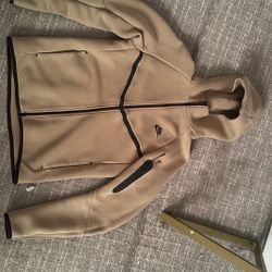 Dark Blue And Green Tech Fleece