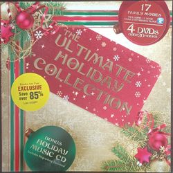"The Ultimate Holiday Collection" 17 Full Length Xmas Movies+Bonus Holiday CD~EX
