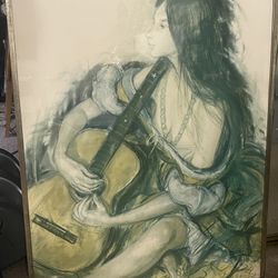 Deborah Dreaming" by the artist Sheldon Clyde