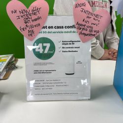 Internet De Casa Por $47 Al Mes 💚