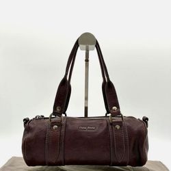 Miu Miu Archive Bag Shoulder Bag in Plum Purple with Dust Bag