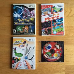 Assorted Nintendo Wii Video Games