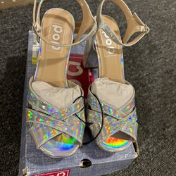 POP Garcelle Heeled Sandals - Size 7M