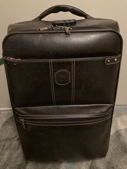 Leather Luggage Bag
