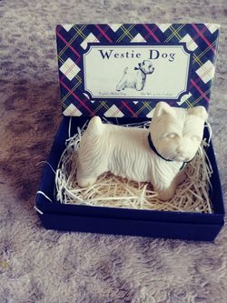 Scottie dog decorative soap