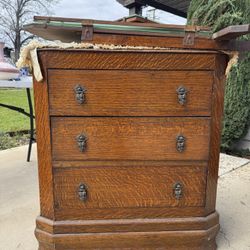 Antique Dresser And Desk